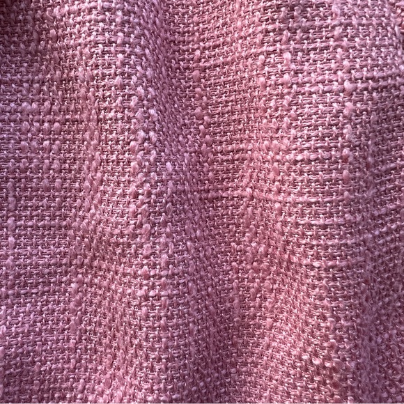 Upcycled Pink Tweed Cropped Blazer - Picture 15 of 15